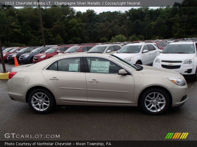 2013 Chevrolet Malibu LT in Champagne Silver Metallic