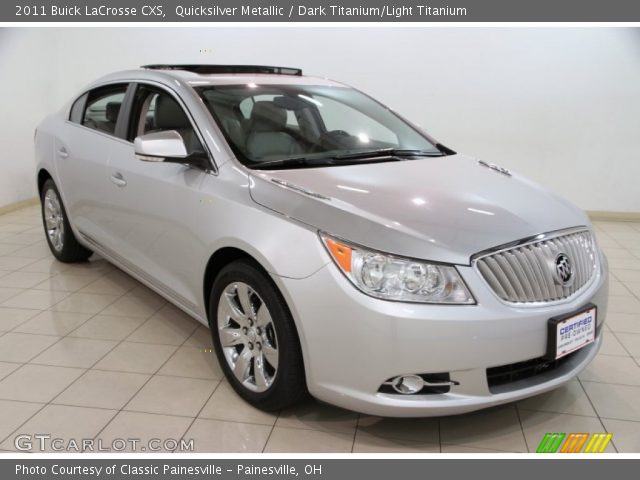 2011 Buick LaCrosse CXS in Quicksilver Metallic