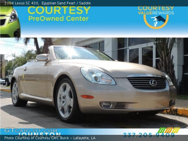 2004 Lexus SC 430 in Egyptian Sand Pearl