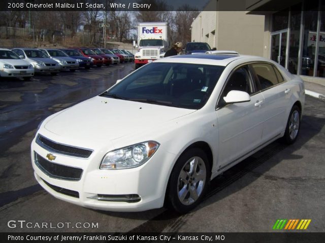 2008 Chevrolet Malibu LT Sedan in White
