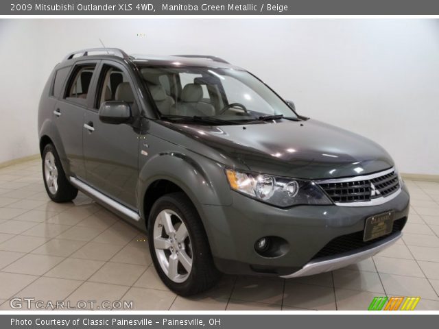 2009 Mitsubishi Outlander XLS 4WD in Manitoba Green Metallic