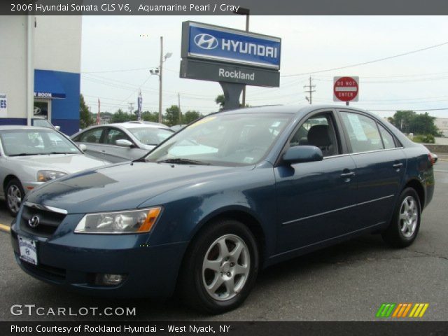 2006 Hyundai Sonata GLS V6 in Aquamarine Pearl