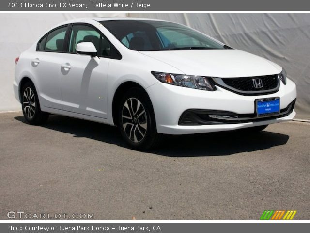 2013 Honda Civic EX Sedan in Taffeta White