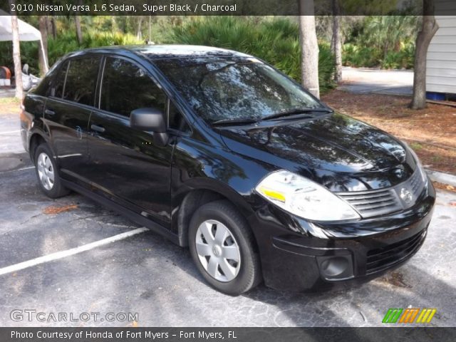 2010 Nissan Versa 1.6 Sedan in Super Black