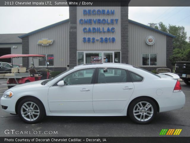 2013 Chevrolet Impala LTZ in Summit White
