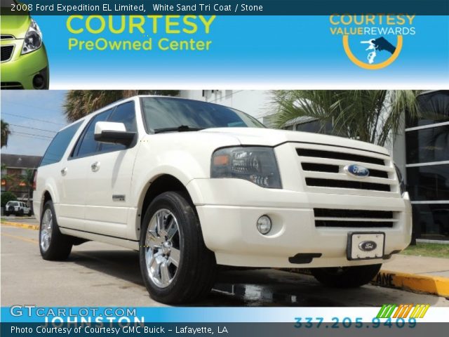 2008 Ford Expedition EL Limited in White Sand Tri Coat