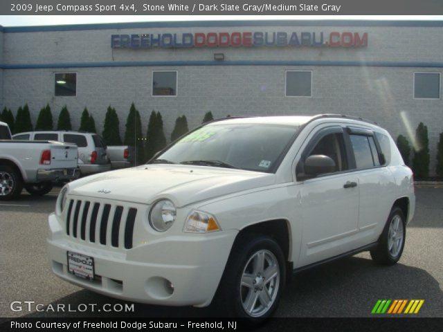 2009 Jeep Compass Sport 4x4 in Stone White