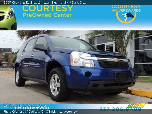 2007 Chevrolet Equinox LS in Laser Blue Metallic