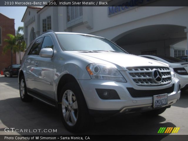 2010 Mercedes-Benz ML 350 in Iridium Silver Metallic