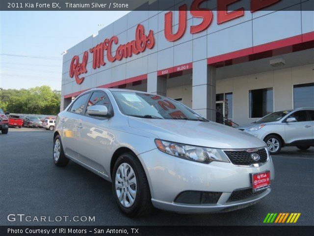 2011 Kia Forte EX in Titanium Silver