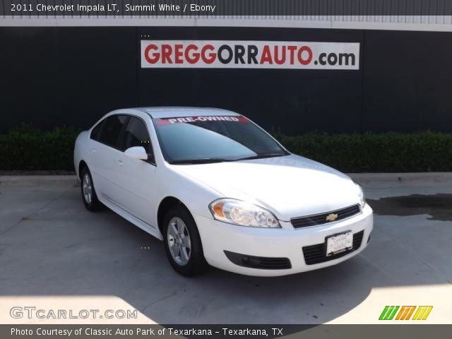 2011 Chevrolet Impala LT in Summit White