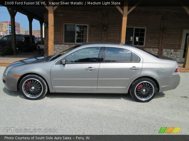 2008 Ford Fusion SE V6 in Vapor Silver Metallic