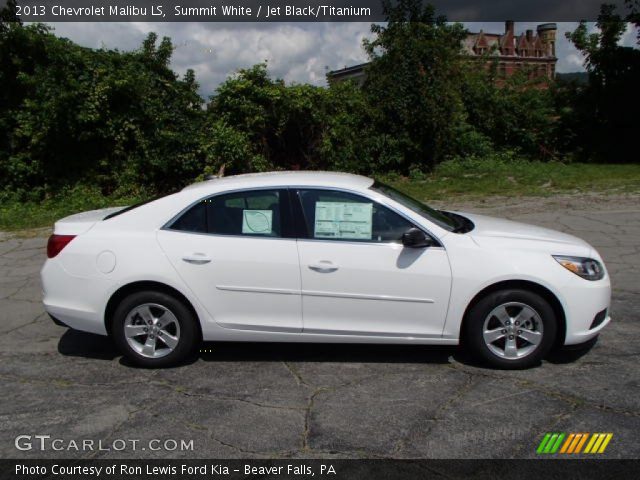2013 Chevrolet Malibu LS in Summit White