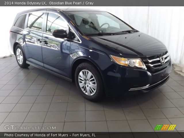 2014 Honda Odyssey LX in Obsidian Blue Pearl