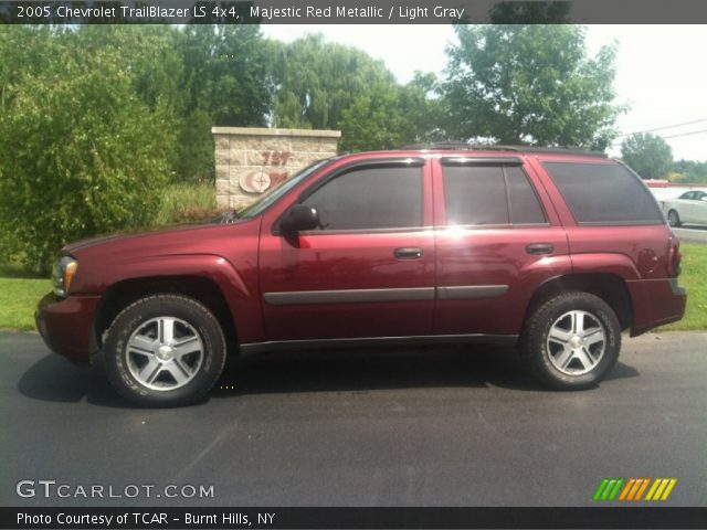 2005 Chevrolet TrailBlazer LS 4x4 in Majestic Red Metallic