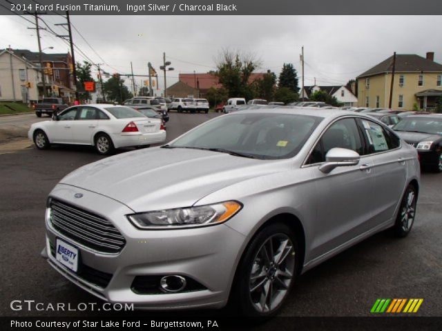 2014 Ford Fusion Titanium in Ingot Silver