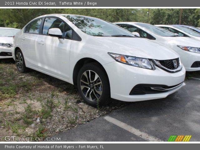 2013 Honda Civic EX Sedan in Taffeta White