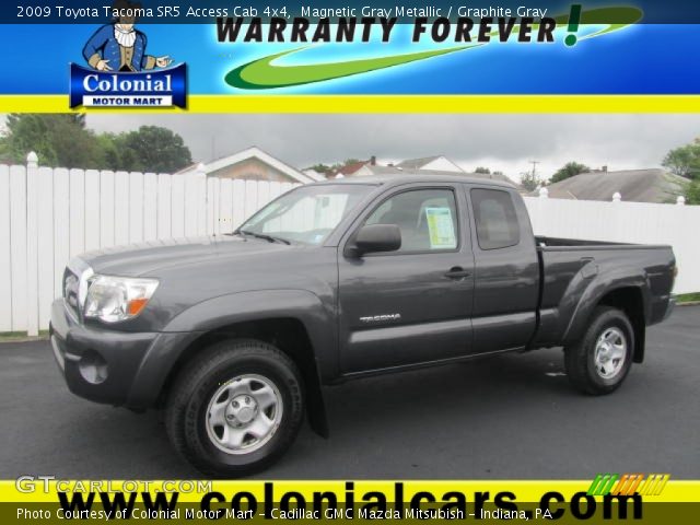 2009 Toyota Tacoma SR5 Access Cab 4x4 in Magnetic Gray Metallic