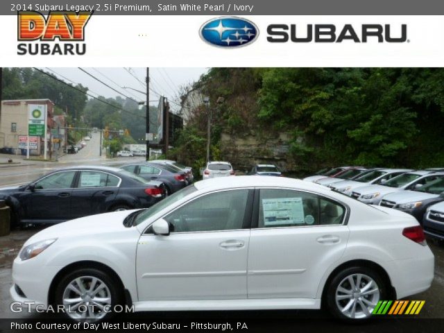 2014 Subaru Legacy 2.5i Premium in Satin White Pearl