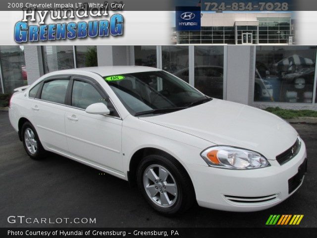 2008 Chevrolet Impala LT in White