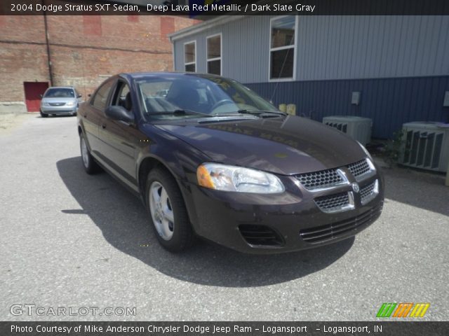 2004 Dodge Stratus SXT Sedan in Deep Lava Red Metallic