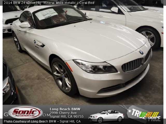 2014 BMW Z4 sDrive35i in Mineral White Metallic