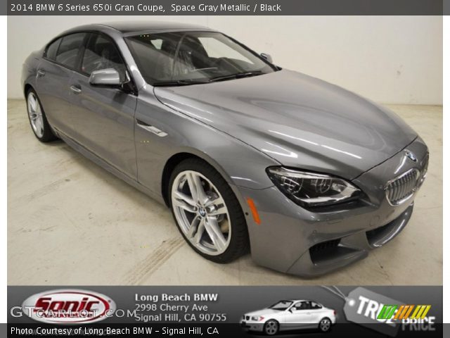 2014 BMW 6 Series 650i Gran Coupe in Space Gray Metallic