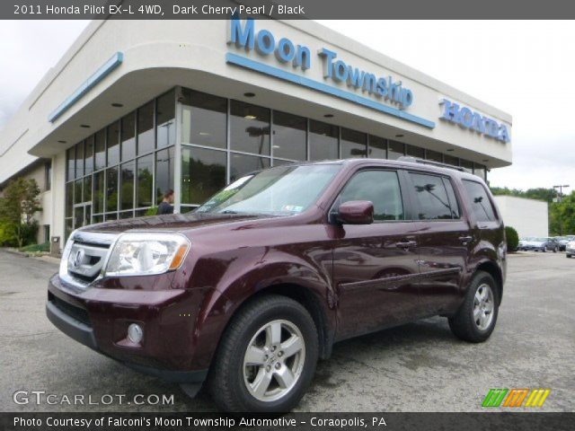 2011 Honda Pilot EX-L 4WD in Dark Cherry Pearl