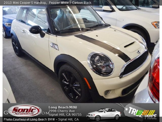 2013 Mini Cooper S Hardtop in Pepper White