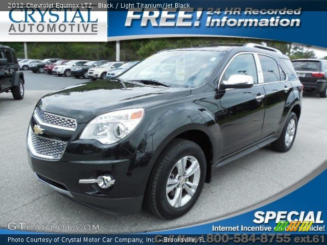 2012 Chevrolet Equinox LTZ in Black
