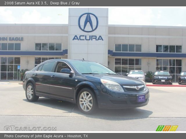 2008 Saturn Aura XE 3.5 in Deep Blue