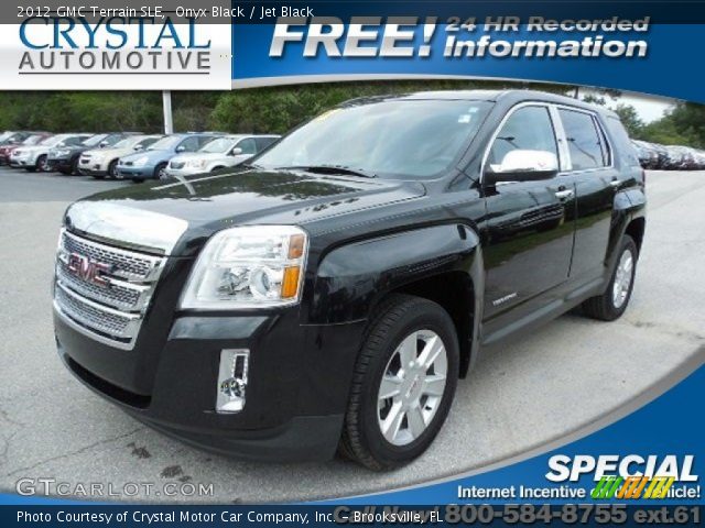2012 GMC Terrain SLE in Onyx Black