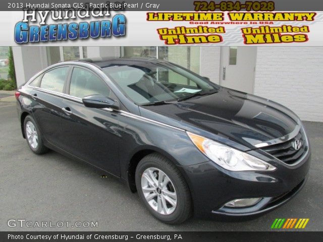 2013 Hyundai Sonata GLS in Pacific Blue Pearl