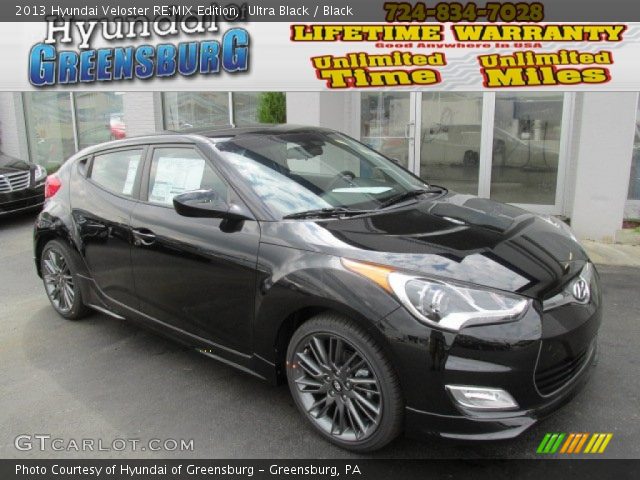 2013 Hyundai Veloster RE:MIX Edition in Ultra Black