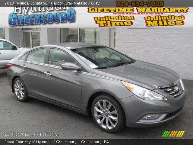 2013 Hyundai Sonata SE in Harbor Gray Metallic