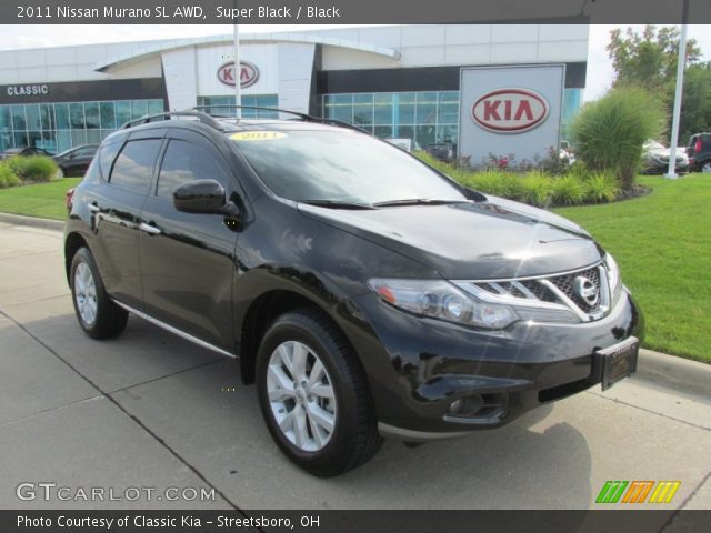 2011 Nissan Murano SL AWD in Super Black