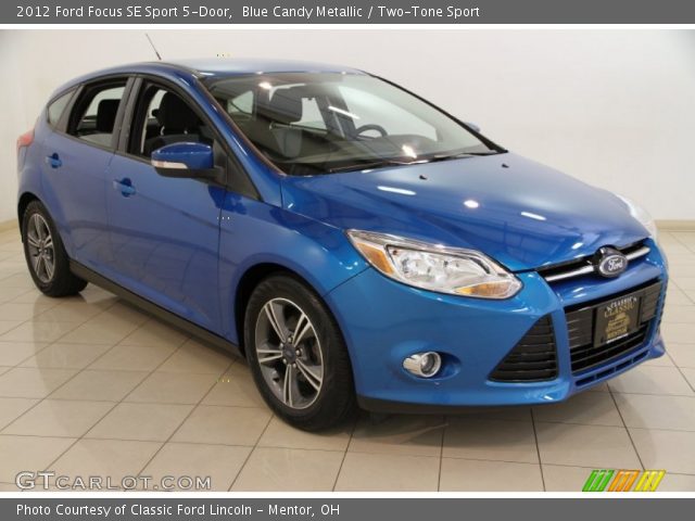 2012 Ford Focus SE Sport 5-Door in Blue Candy Metallic