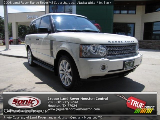2008 Land Rover Range Rover V8 Supercharged in Alaska White