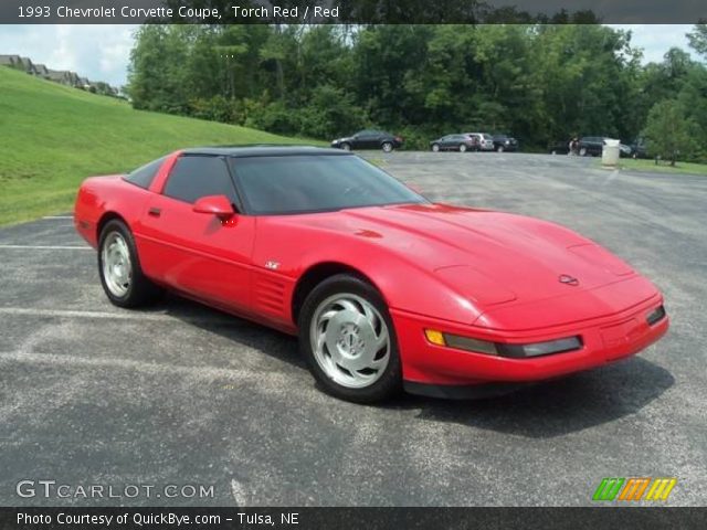 1993 Chevrolet Corvette Coupe in Torch Red