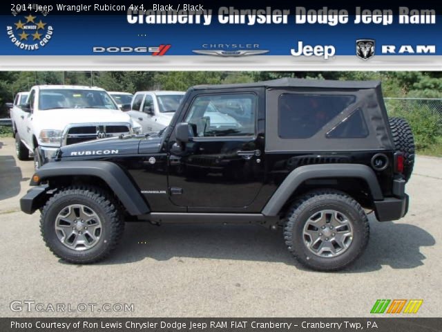 2014 Jeep Wrangler Rubicon 4x4 in Black