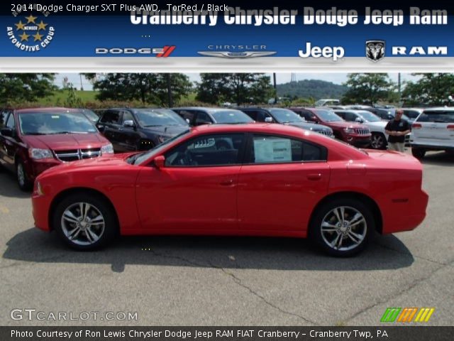 2014 Dodge Charger SXT Plus AWD in TorRed