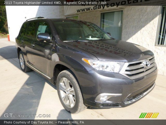 2013 Toyota Highlander Limited 4WD in Magnetic Gray Metallic