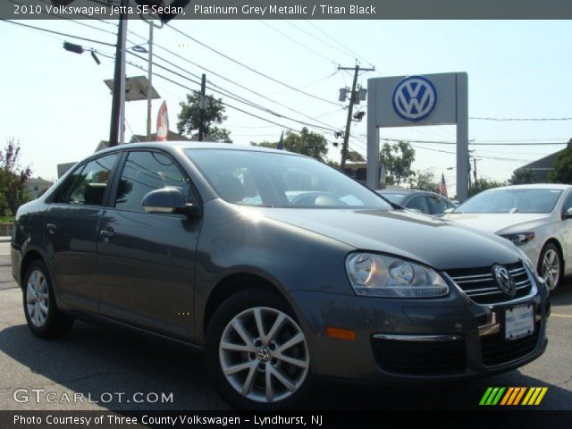 2010 Volkswagen Jetta SE Sedan in Platinum Grey Metallic