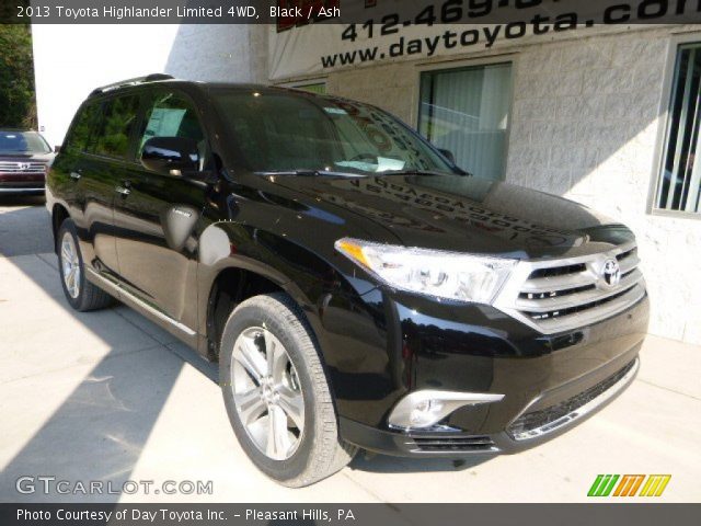 2013 Toyota Highlander Limited 4WD in Black