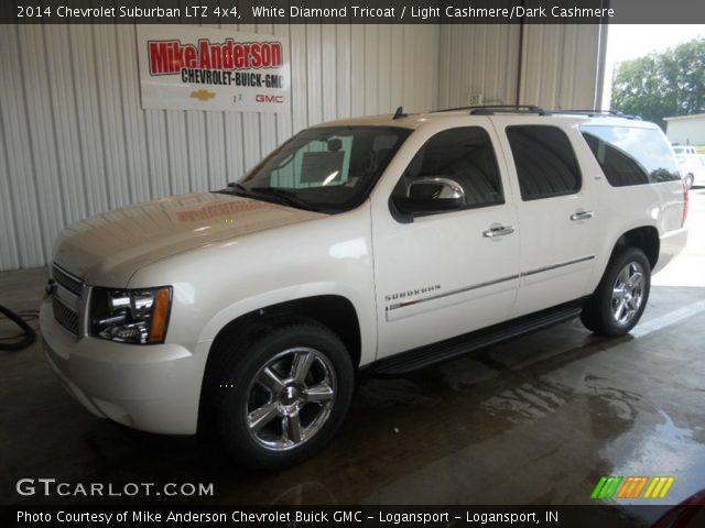 2014 Chevrolet Suburban LTZ 4x4 in White Diamond Tricoat