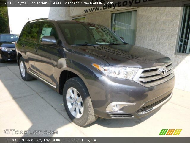 2013 Toyota Highlander SE 4WD in Magnetic Gray Metallic
