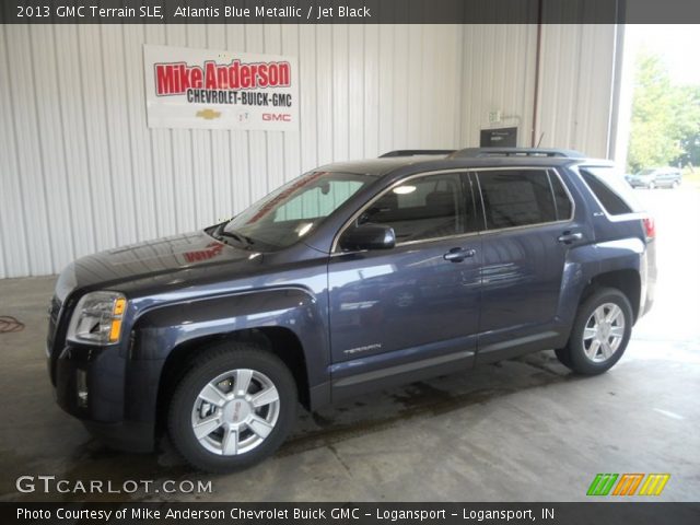 2013 GMC Terrain SLE in Atlantis Blue Metallic