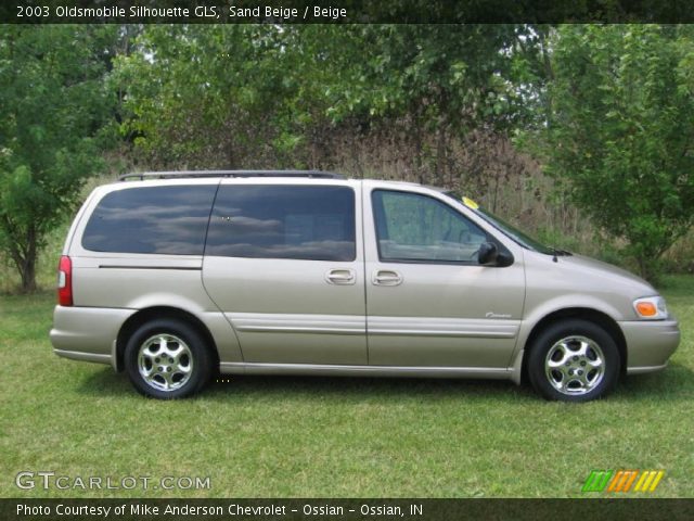 2003 Oldsmobile Silhouette GLS in Sand Beige