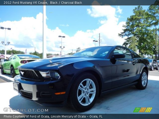 2012 Ford Mustang V6 Coupe in Black