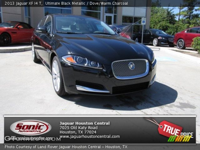 2013 Jaguar XF I4 T in Ultimate Black Metallic